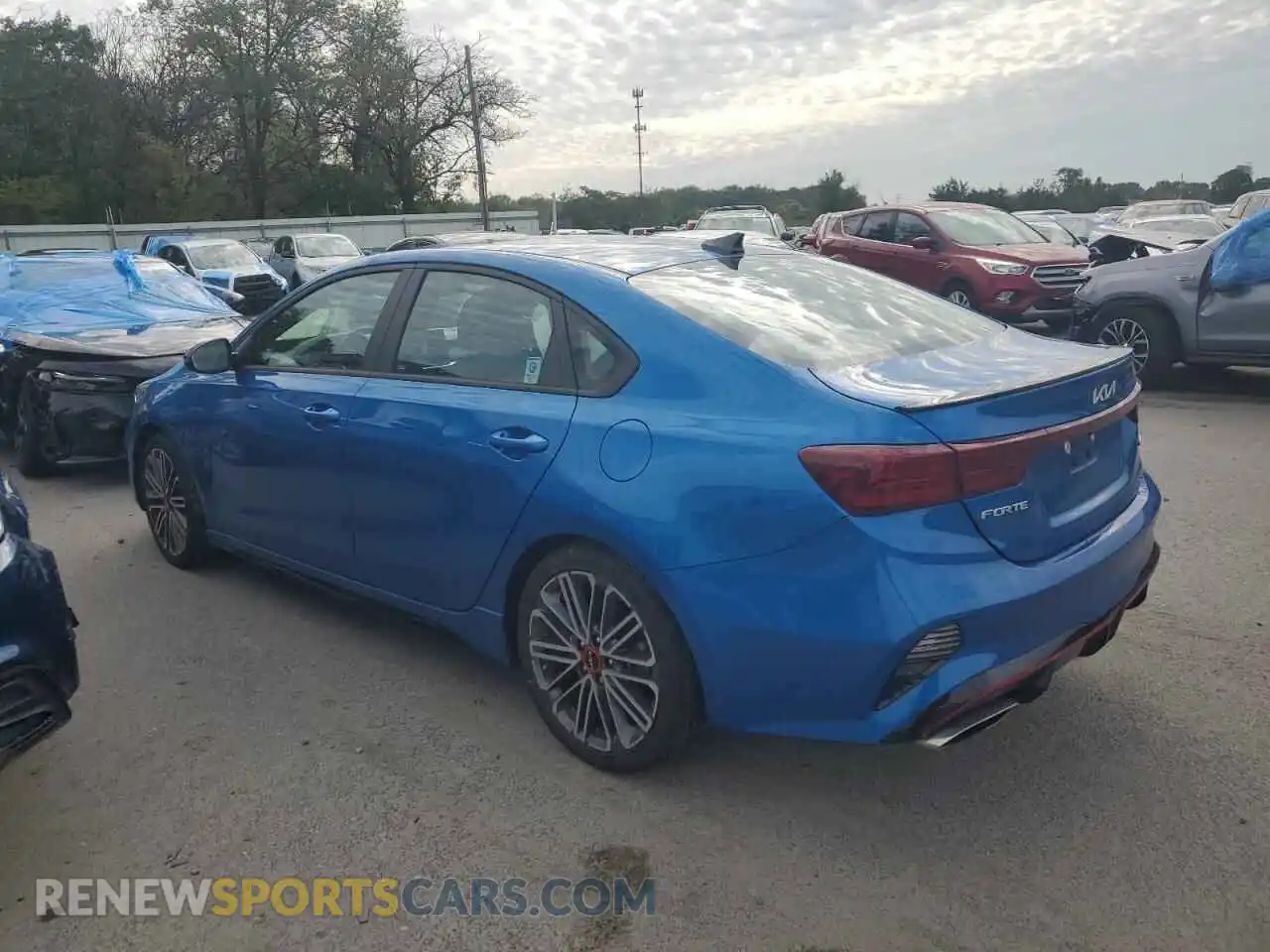 2 Photograph of a damaged car 3KPF44AC3PE628098 KIA FORTE 2023