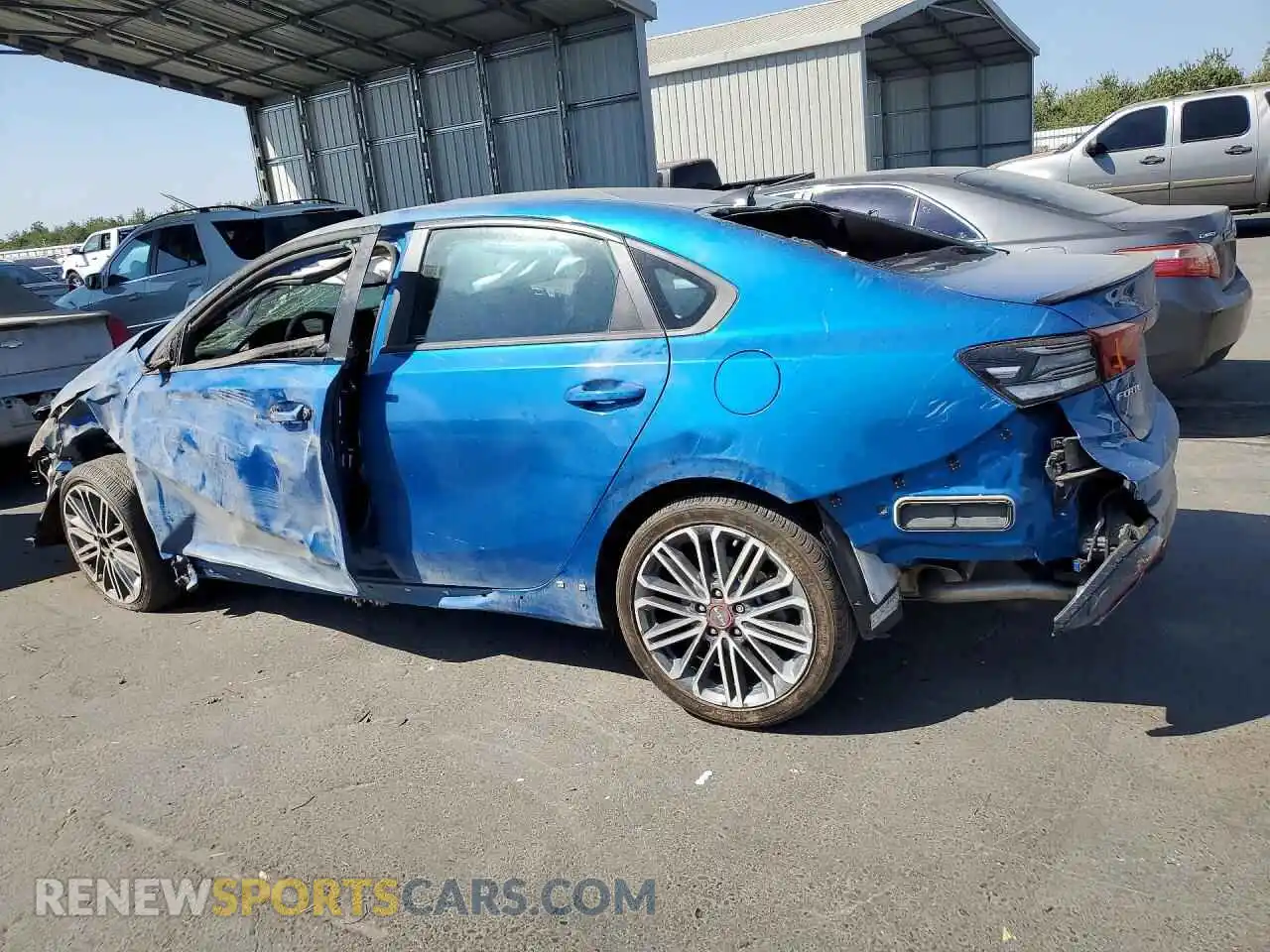2 Photograph of a damaged car 3KPF44AC5PE594617 KIA FORTE 2023