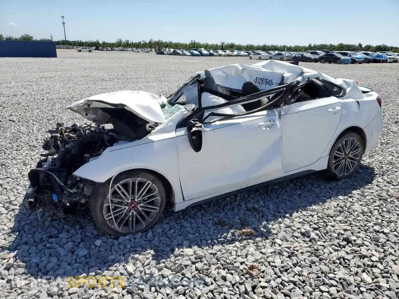 1 Photograph of a damaged car 3KPF44AC7PE653375 KIA FORTE 2023