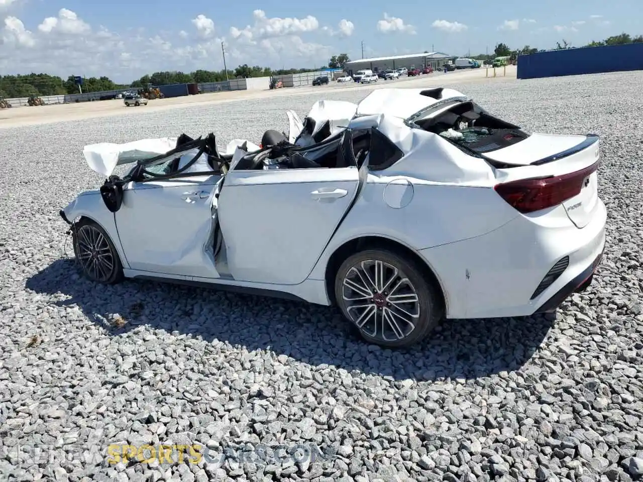 2 Photograph of a damaged car 3KPF44AC7PE653375 KIA FORTE 2023