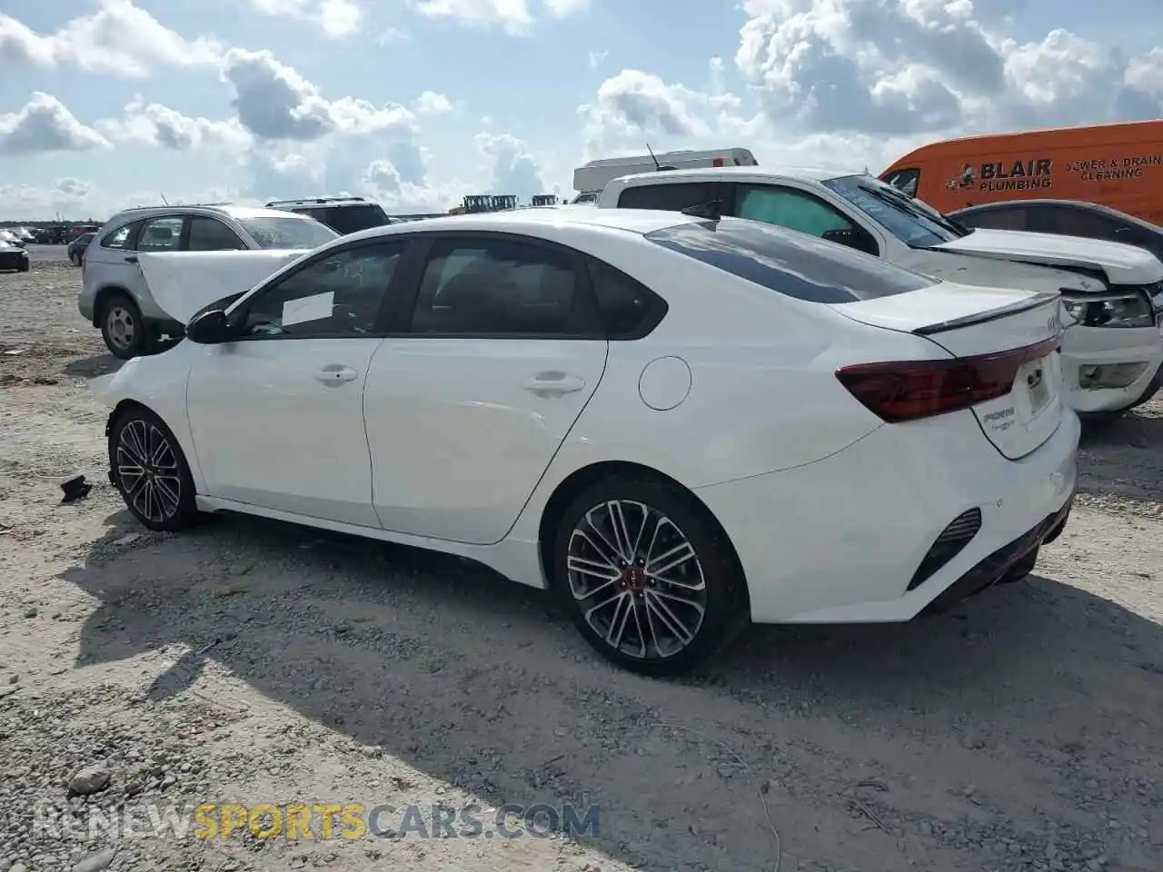 2 Photograph of a damaged car 3KPF44AC8PE595342 KIA FORTE 2023