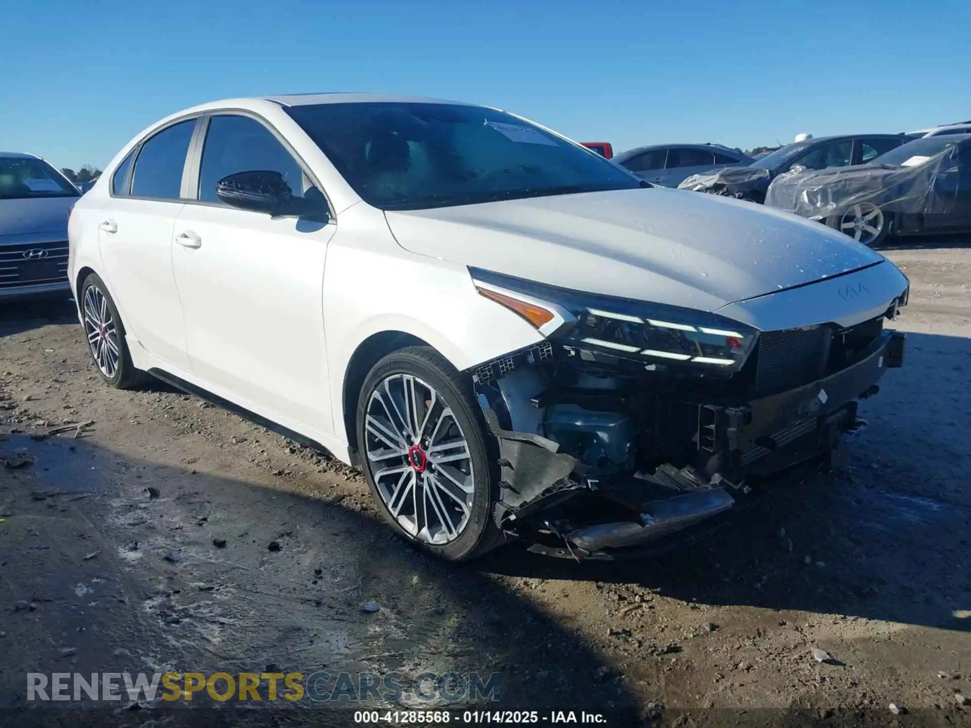 1 Photograph of a damaged car 3KPF44AC8PE659072 KIA FORTE 2023