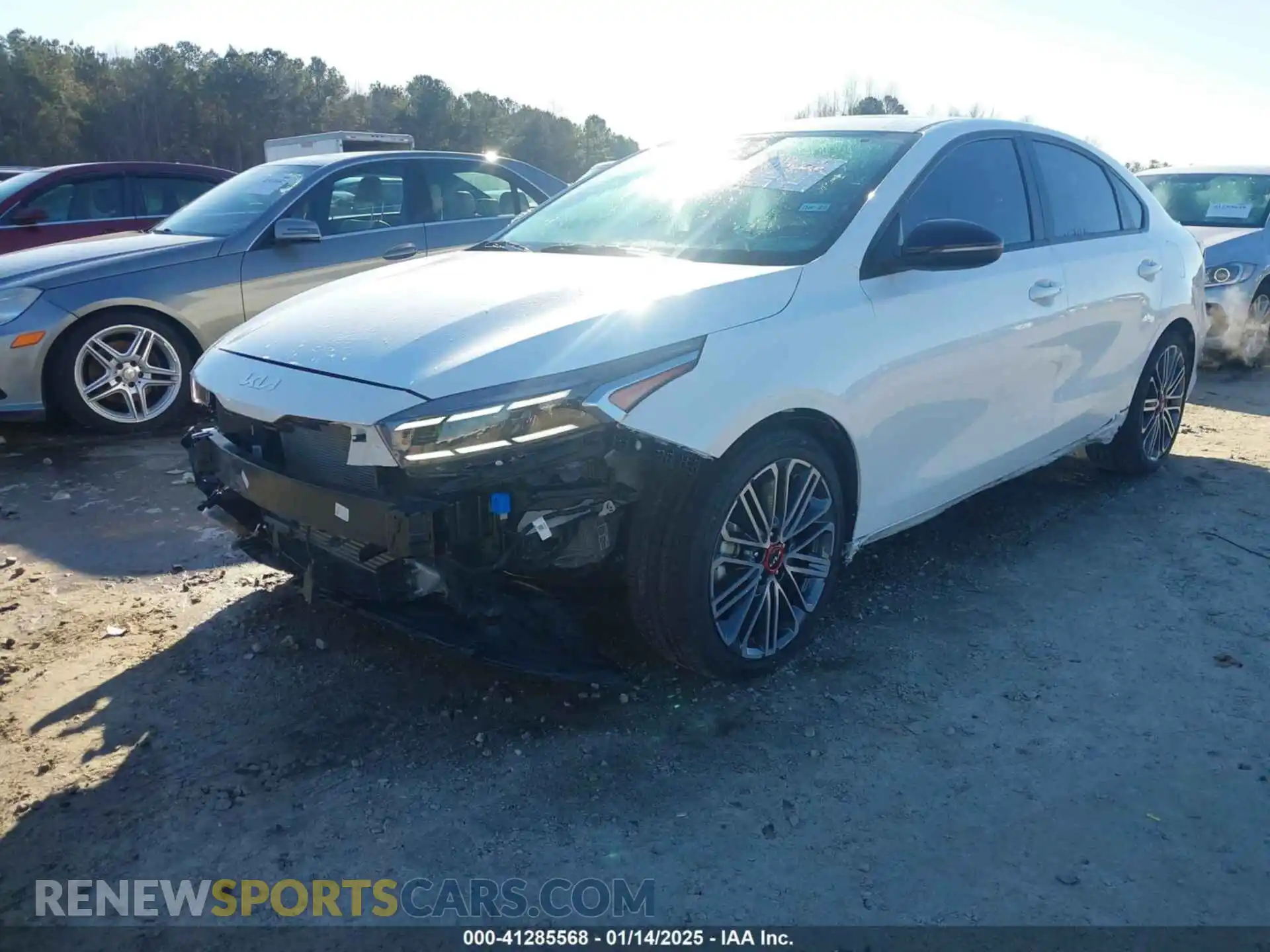 2 Photograph of a damaged car 3KPF44AC8PE659072 KIA FORTE 2023