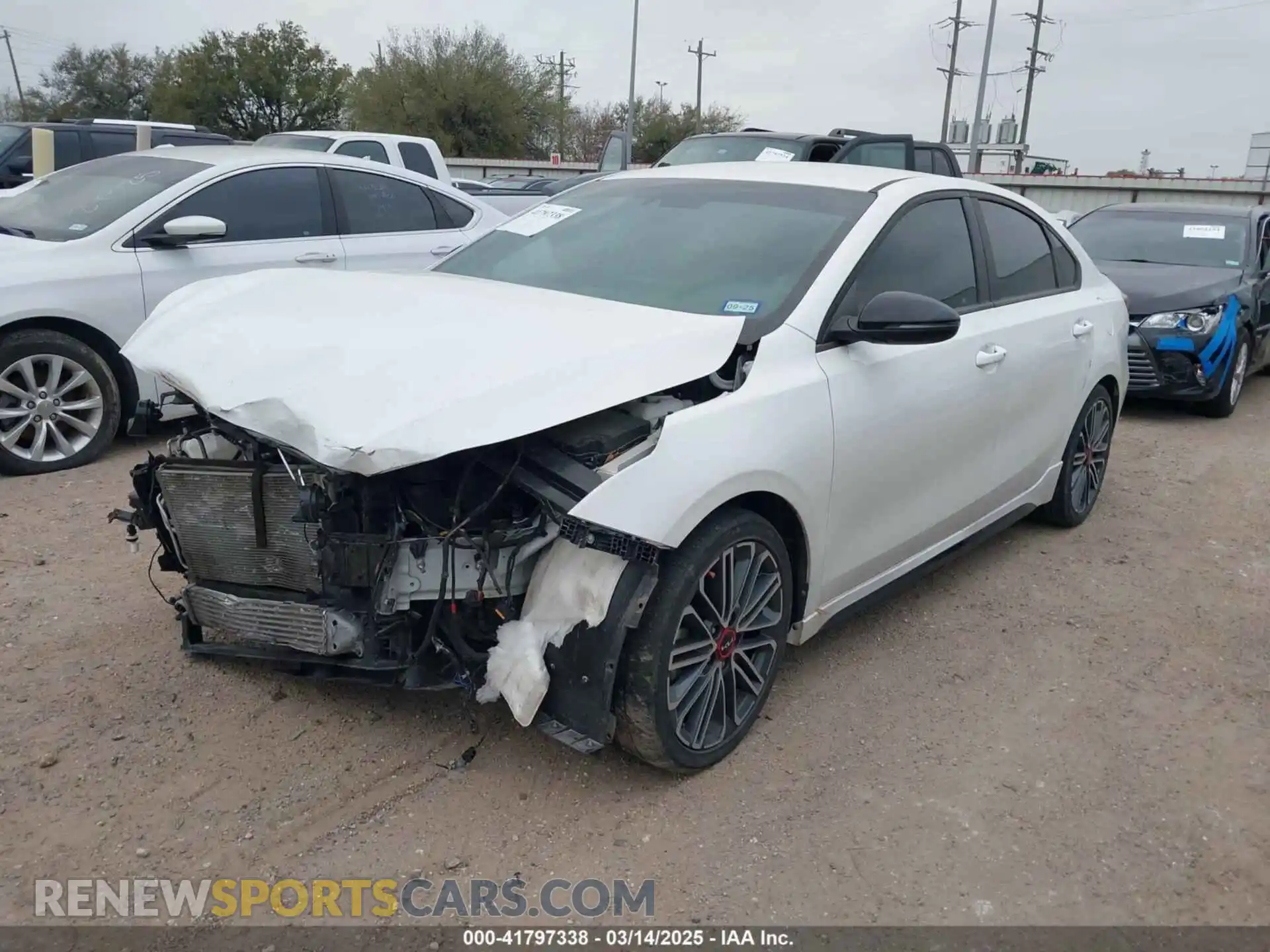2 Photograph of a damaged car 3KPF44AC9PE530631 KIA FORTE 2023
