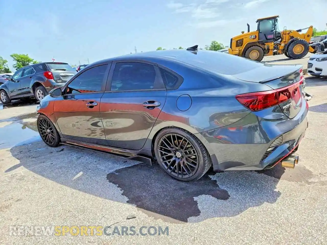 2 fotografías del automóvil dañado 3KPF44AC9PE643768 KIA FORTE 2023