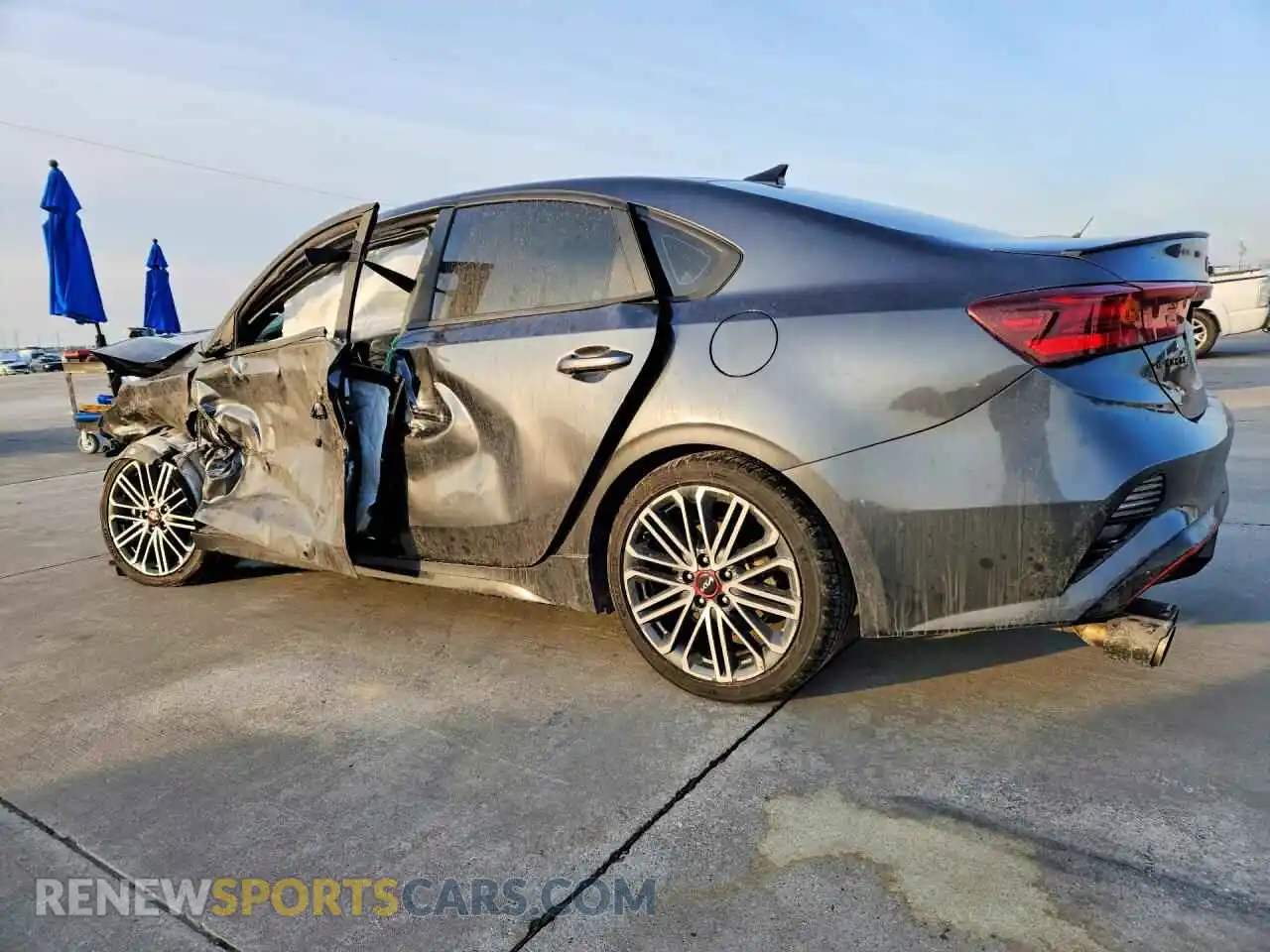 2 Photograph of a damaged car 3KPF44AC9PE680710 KIA FORTE 2023