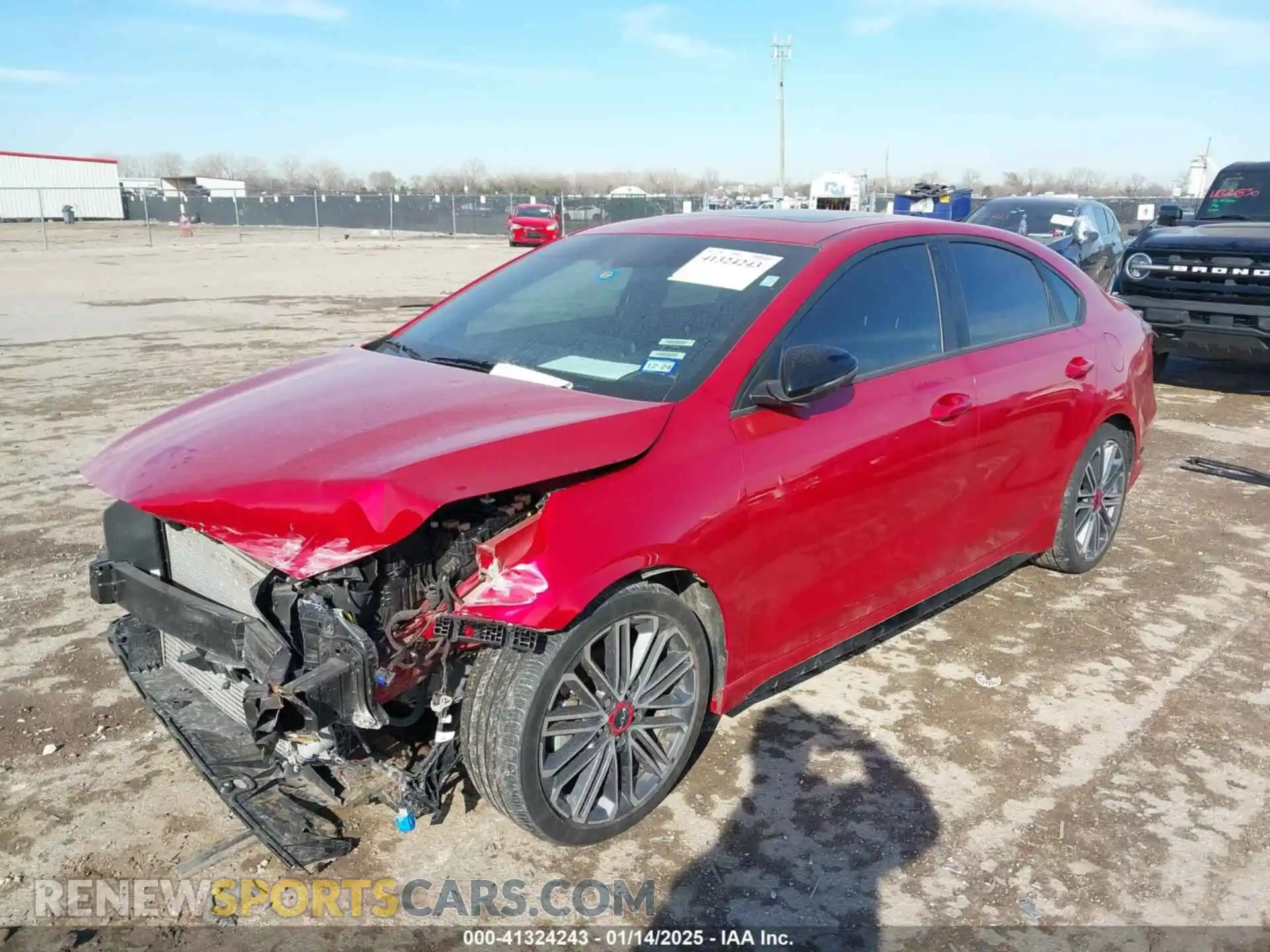 2 Photograph of a damaged car 3KPF44ACXPE563556 KIA FORTE 2023