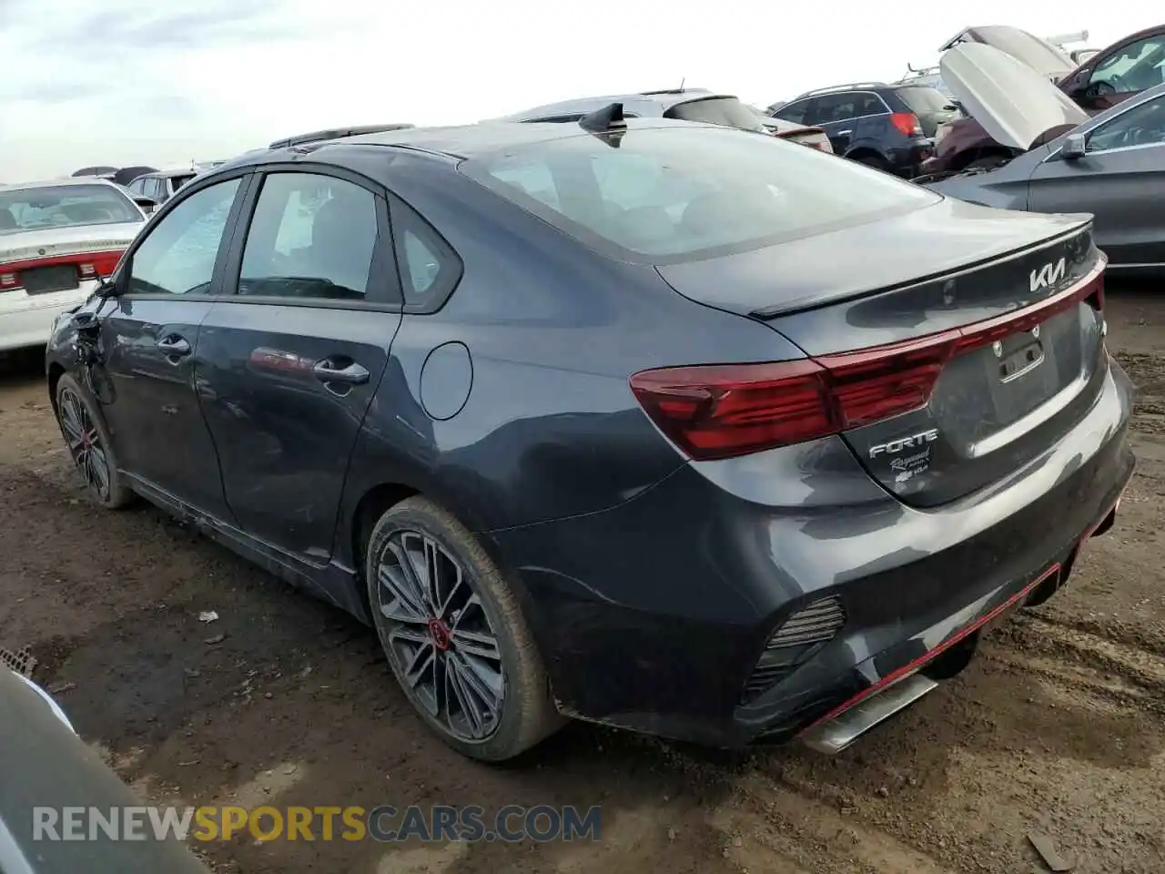 2 Photograph of a damaged car 3KPF44ACXPE604445 KIA FORTE 2023