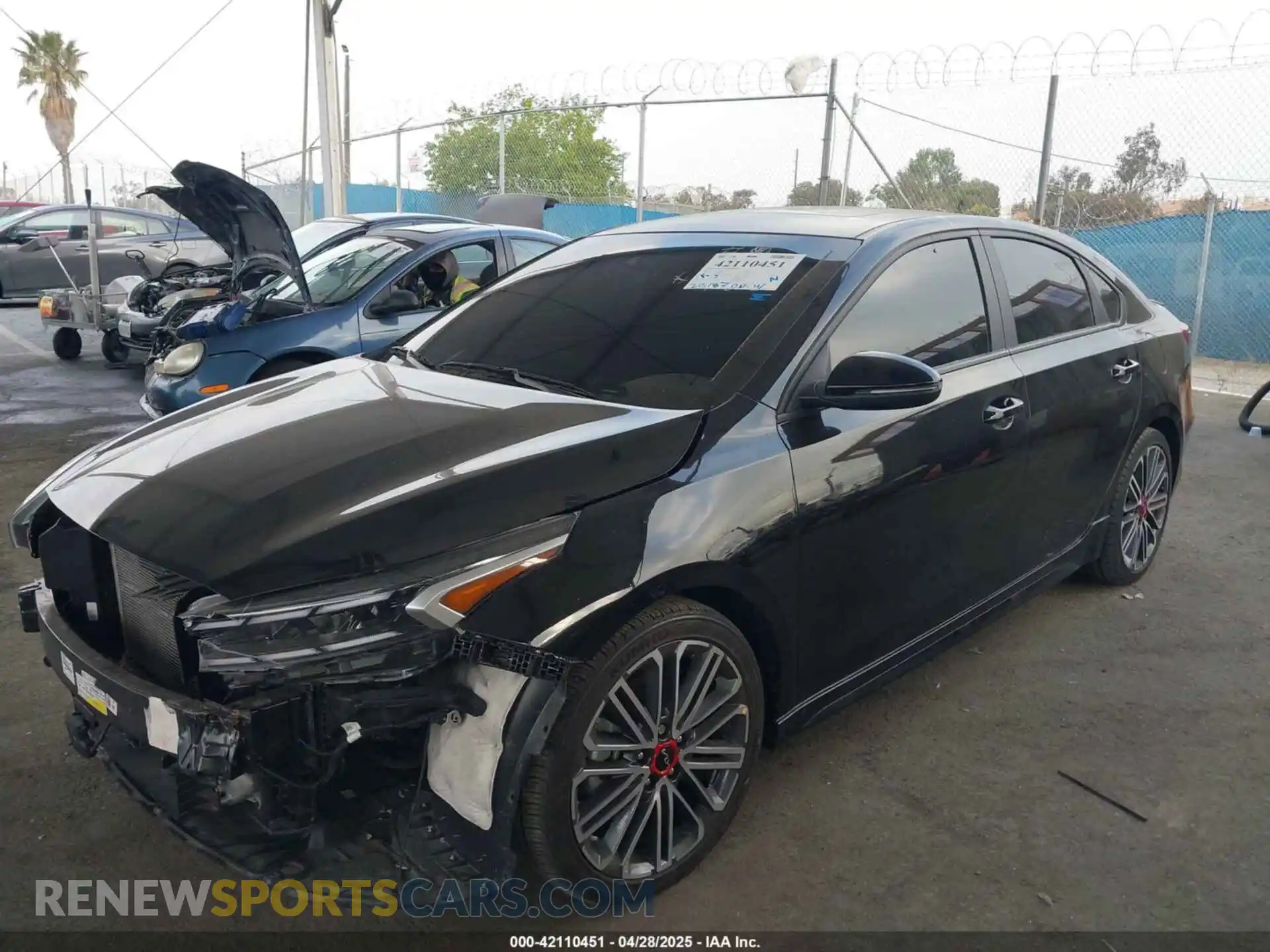 2 Photograph of a damaged car 3KPF44ACXPE643133 KIA FORTE 2023