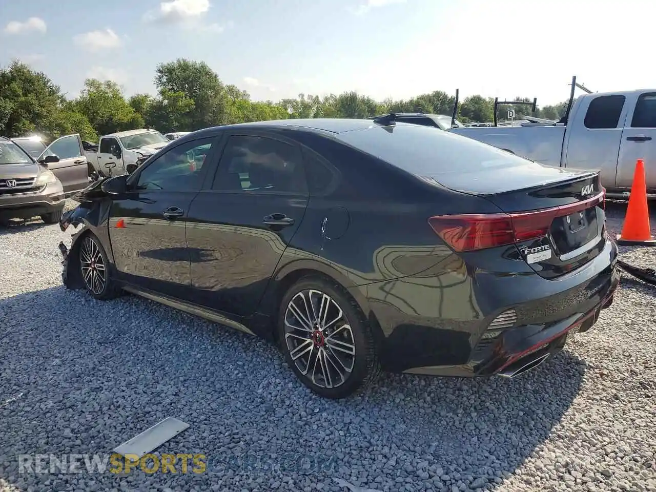 2 Фотография поврежденного автомобиля 3KPF44ACXPE683762 KIA FORTE 2023