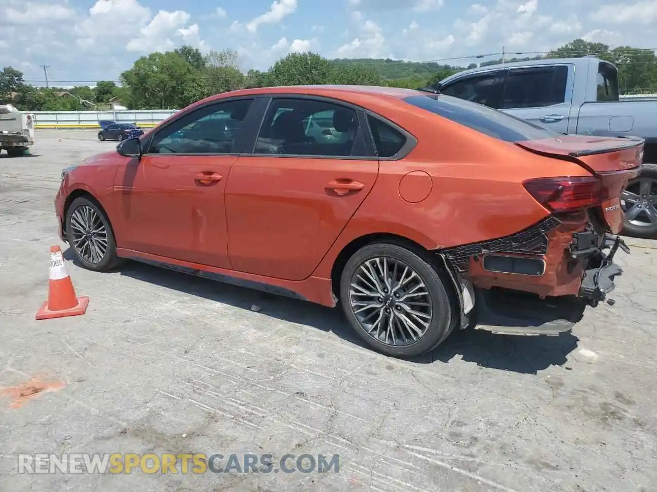 2 Photograph of a damaged car 3KPF54AD0PE609563 KIA FORTE 2023