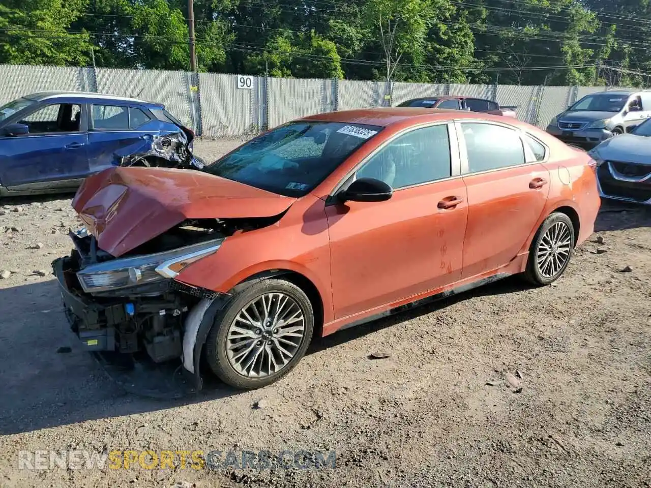 1 Фотография поврежденного автомобиля 3KPF54AD1PE532945 KIA FORTE 2023