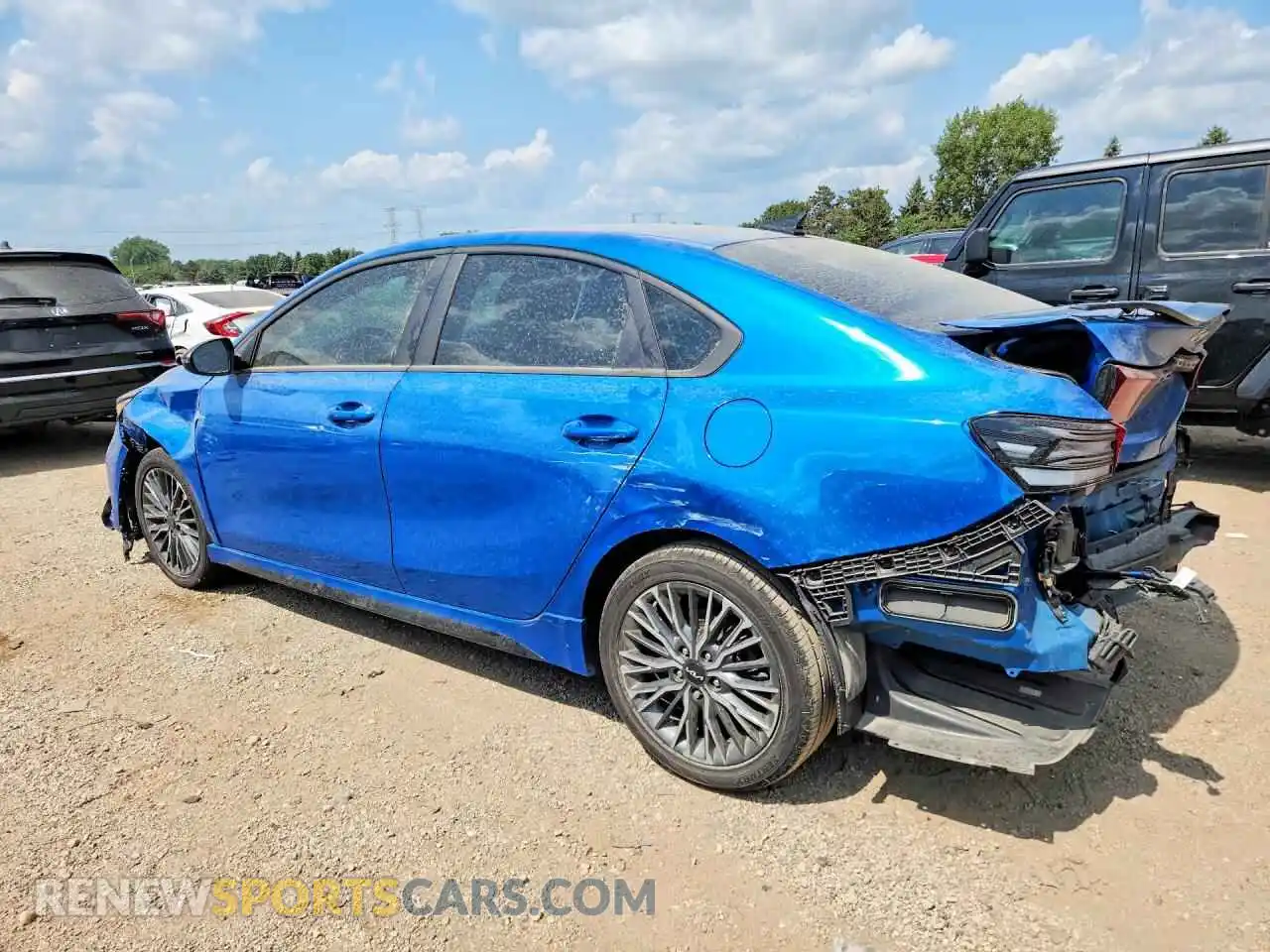 2 Photograph of a damaged car 3KPF54AD1PE616098 KIA FORTE 2023
