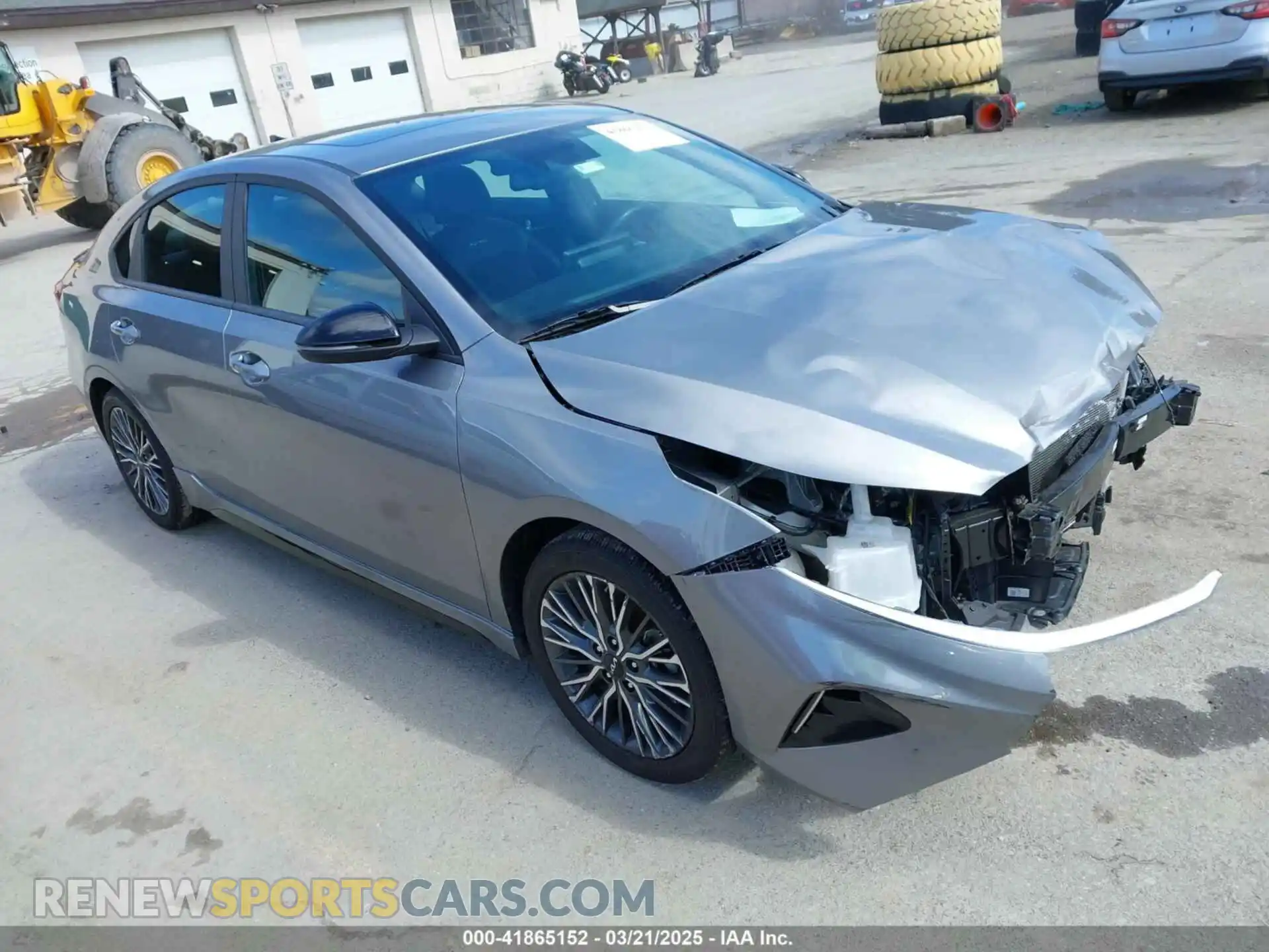 1 Photograph of a damaged car 3KPF54AD1PE643785 KIA FORTE 2023