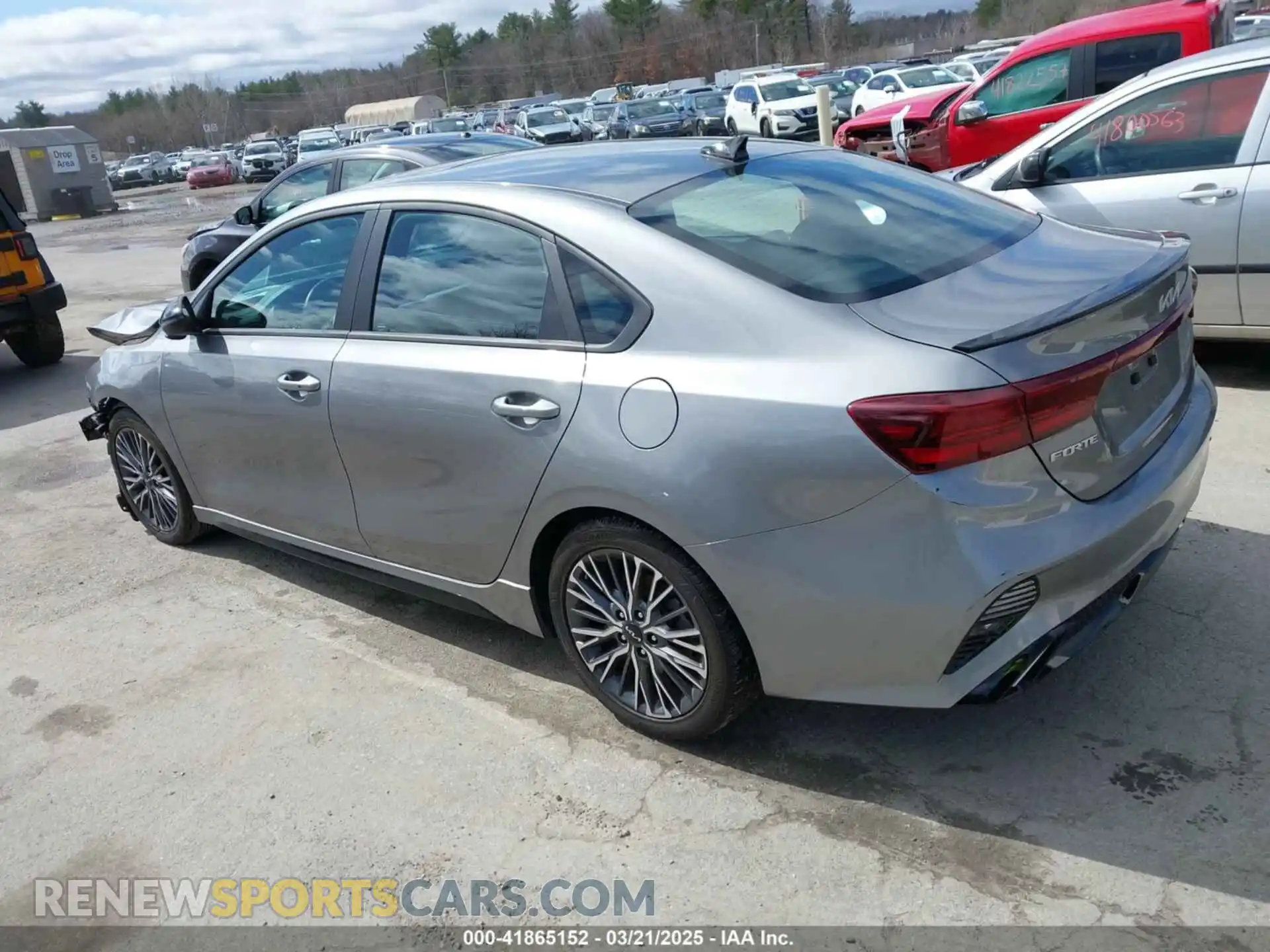 3 Photograph of a damaged car 3KPF54AD1PE643785 KIA FORTE 2023