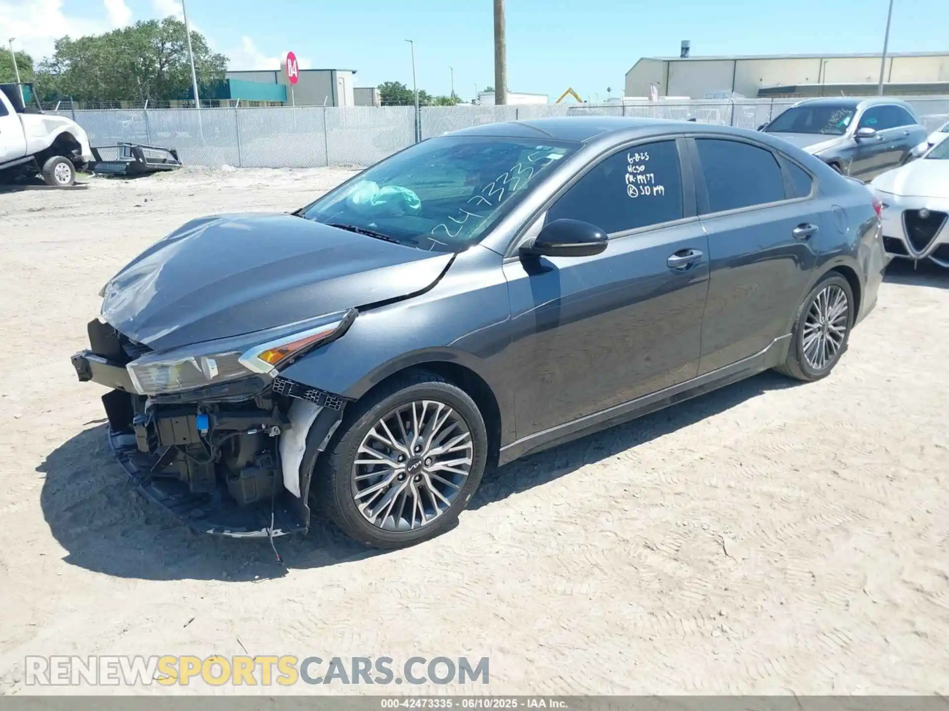 2 Photograph of a damaged car 3KPF54AD2PE515734 KIA FORTE 2023