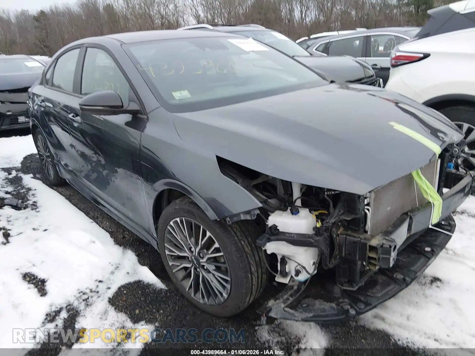 1 Photograph of a damaged car 3KPF54AD2PE536308 KIA FORTE 2023