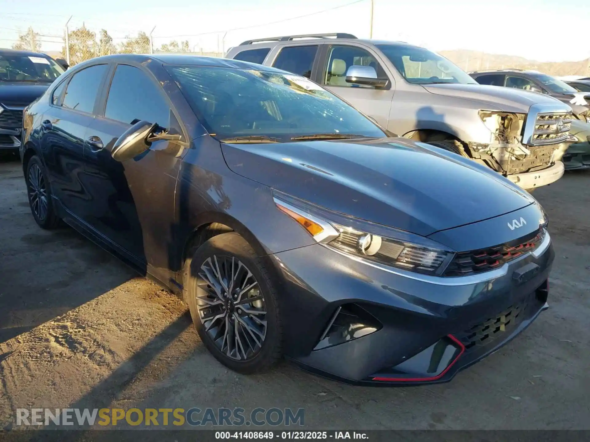 1 Photograph of a damaged car 3KPF54AD2PE613663 KIA FORTE 2023