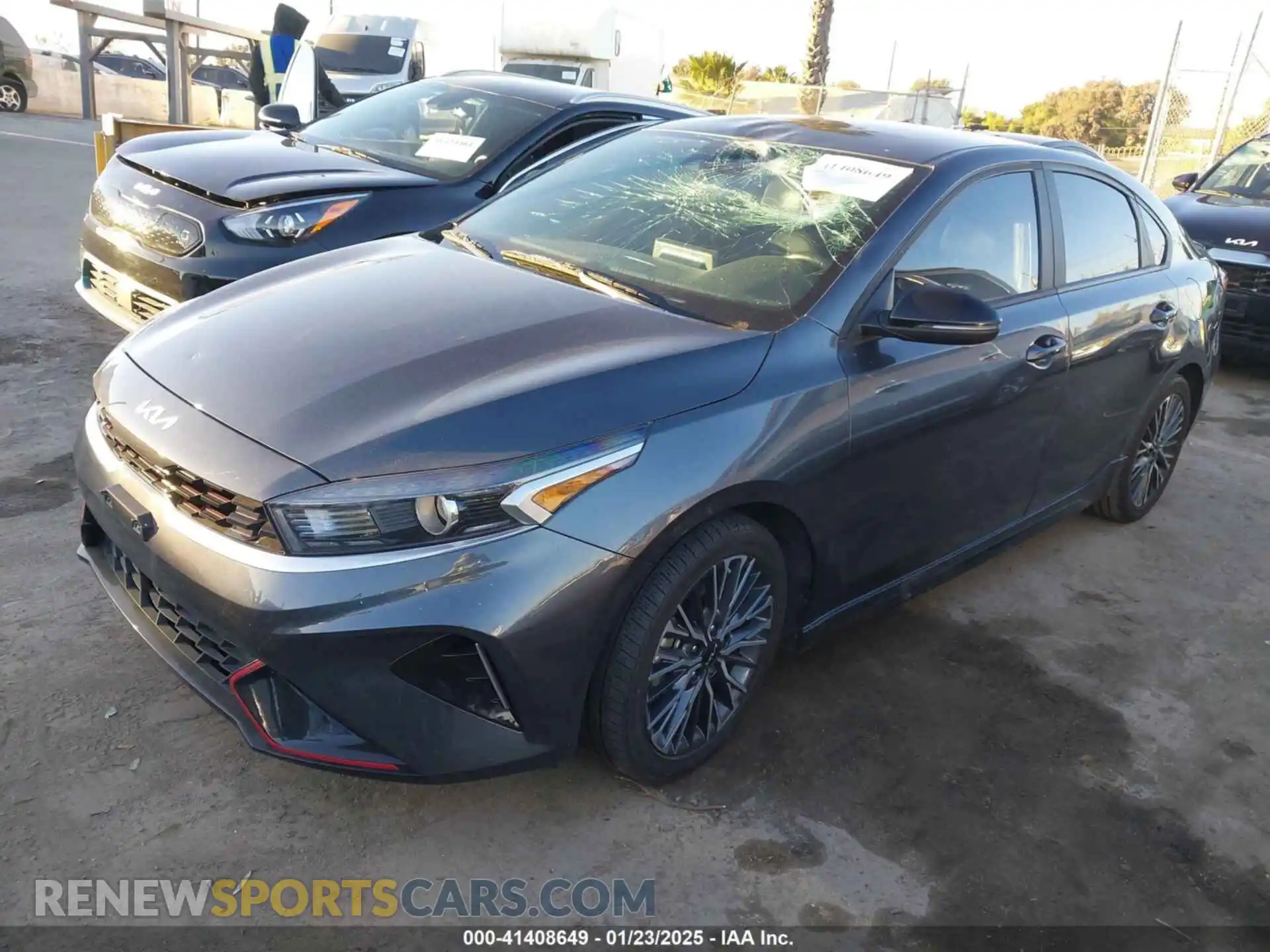 2 Photograph of a damaged car 3KPF54AD2PE613663 KIA FORTE 2023