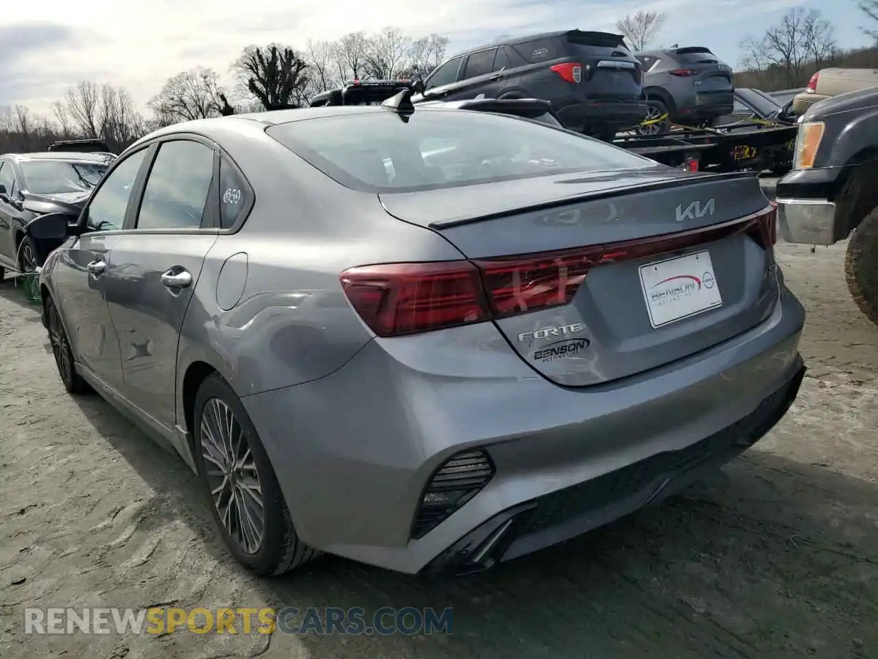 2 Photograph of a damaged car 3KPF54AD2PE642130 KIA FORTE 2023