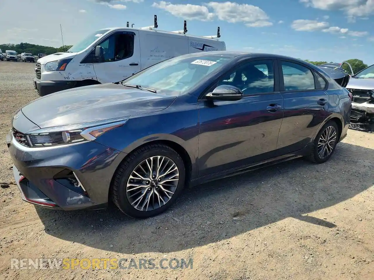 1 Photograph of a damaged car 3KPF54AD2PE647540 KIA FORTE 2023