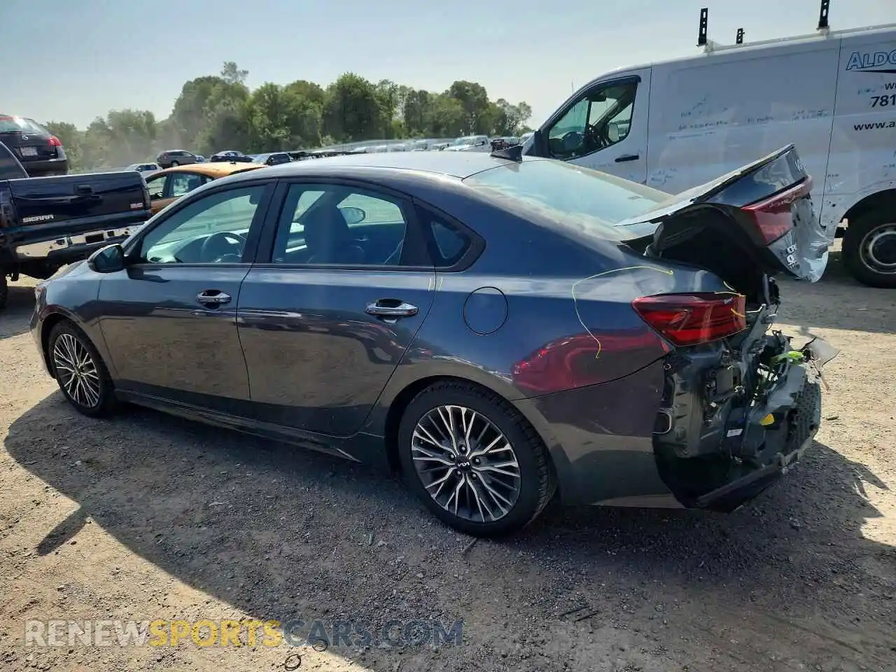 2 Photograph of a damaged car 3KPF54AD2PE647540 KIA FORTE 2023