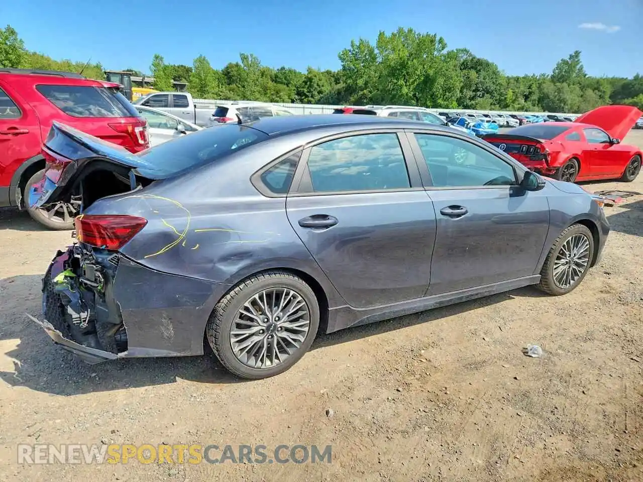 3 Photograph of a damaged car 3KPF54AD2PE647540 KIA FORTE 2023