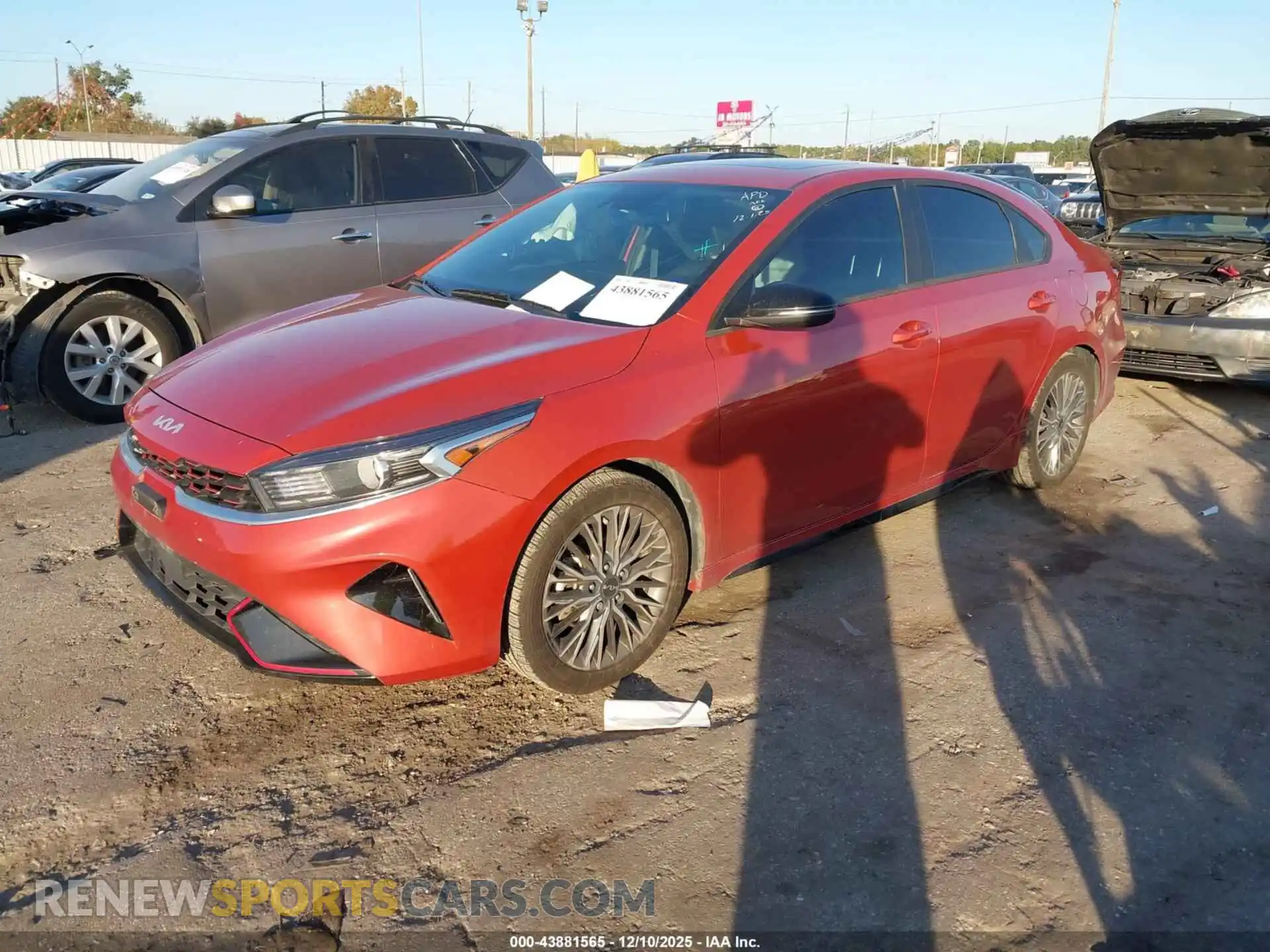 2 Photograph of a damaged car 3KPF54AD2PE669375 KIA FORTE 2023
