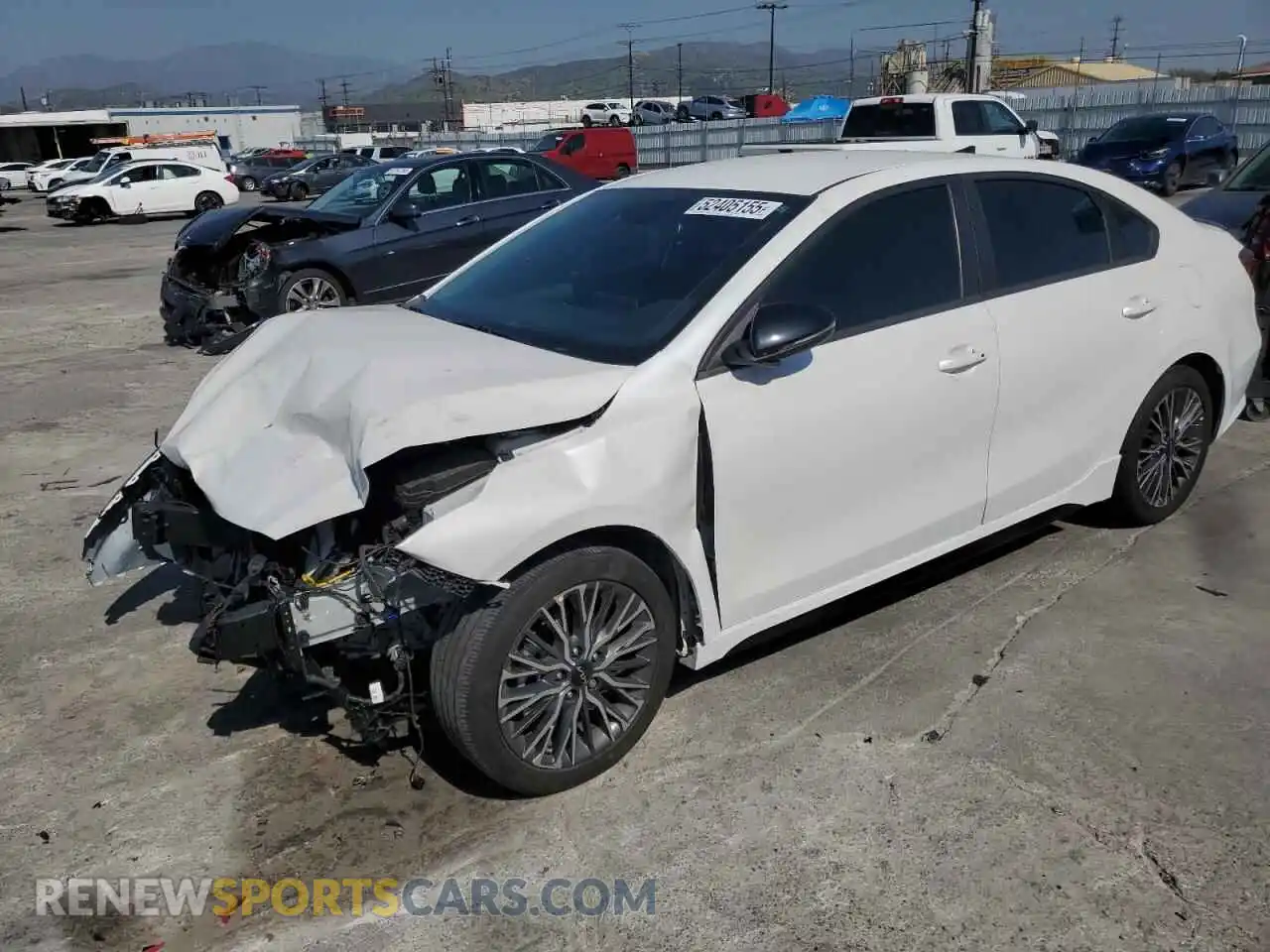 1 Photograph of a damaged car 3KPF54AD3PE651399 KIA FORTE 2023
