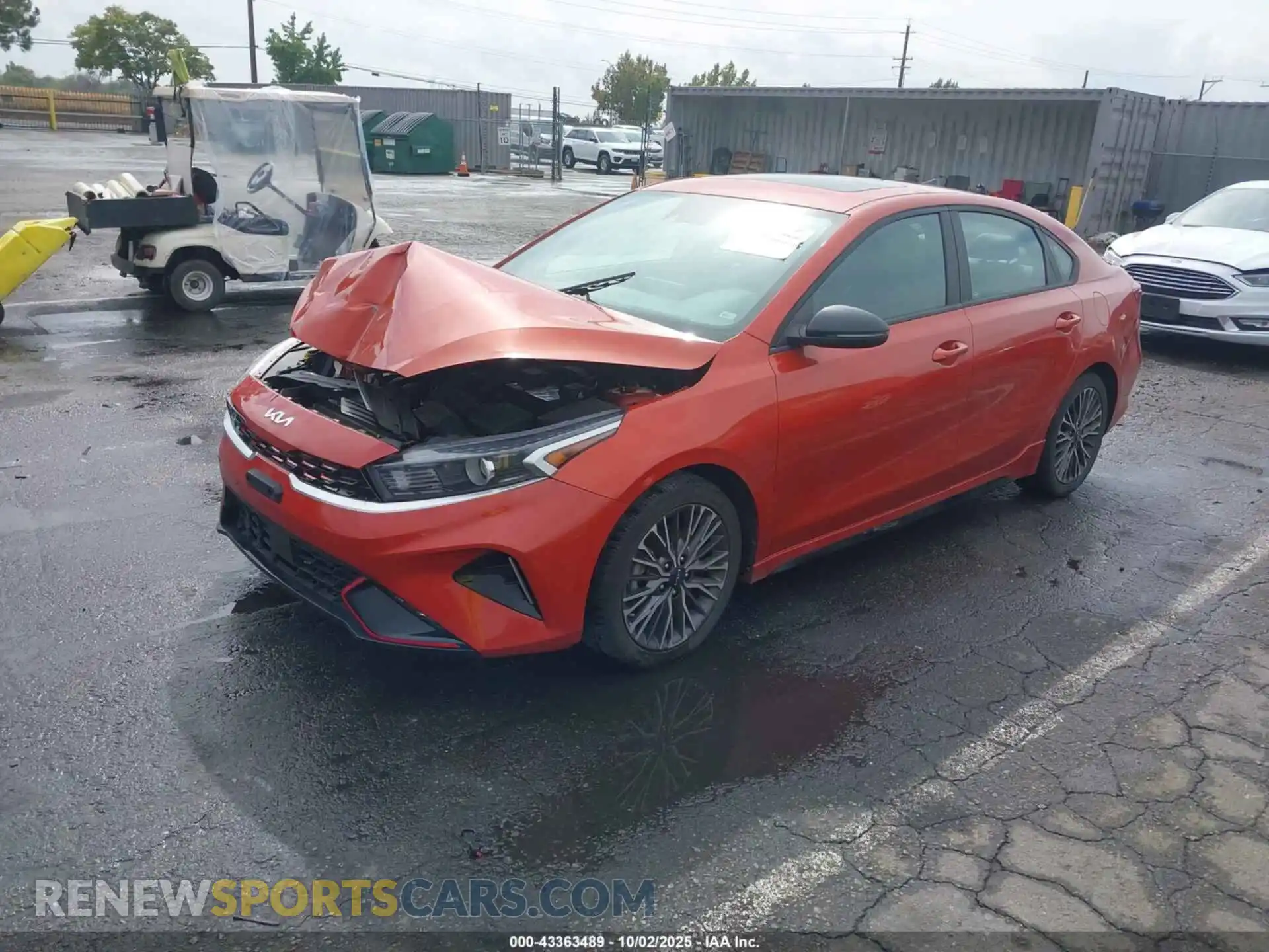 2 Photograph of a damaged car 3KPF54AD4PE525522 KIA FORTE 2023