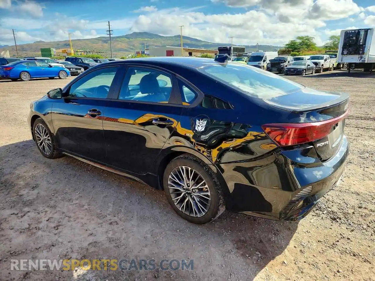2 Photograph of a damaged car 3KPF54AD4PE657213 KIA FORTE 2023