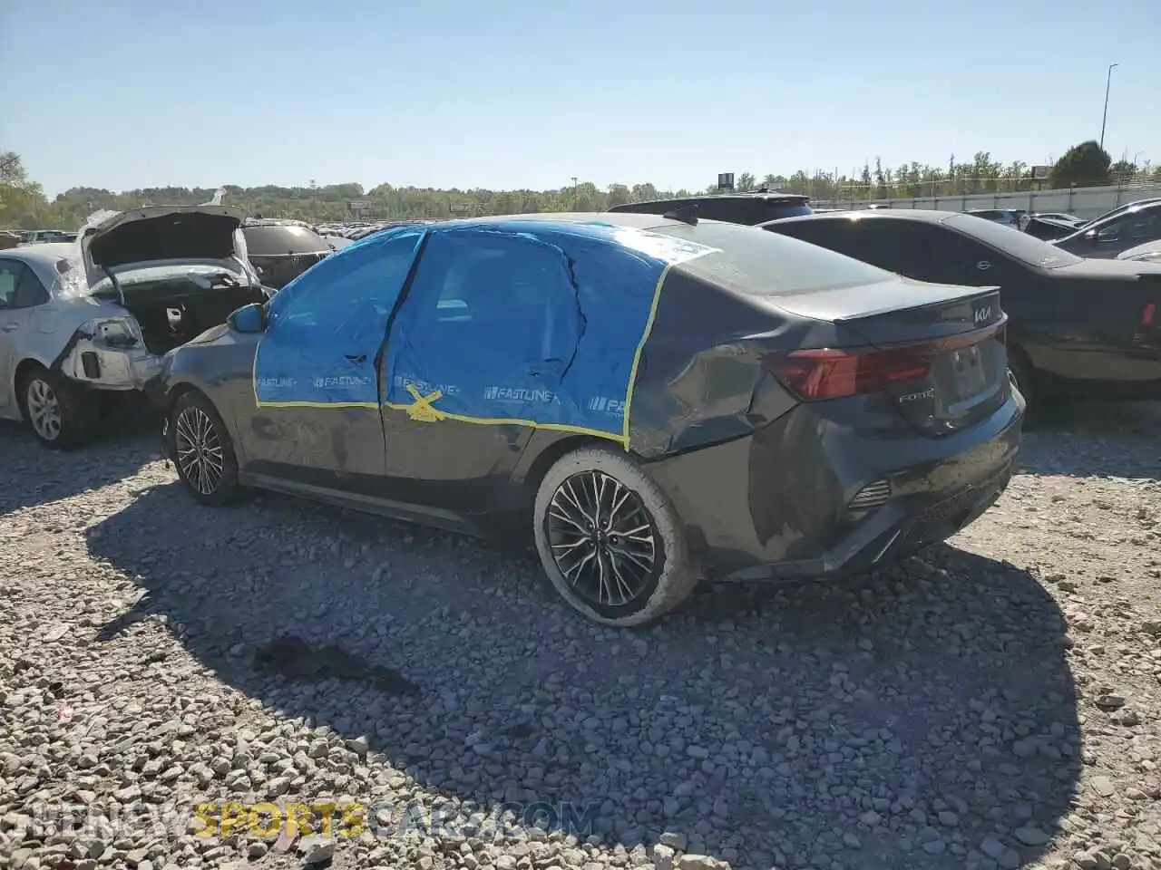 2 Photograph of a damaged car 3KPF54AD4PE679227 KIA FORTE 2023