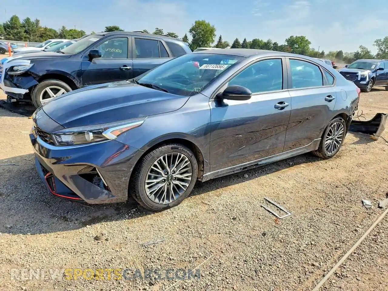 1 Photograph of a damaged car 3KPF54AD4PE679230 KIA FORTE 2023