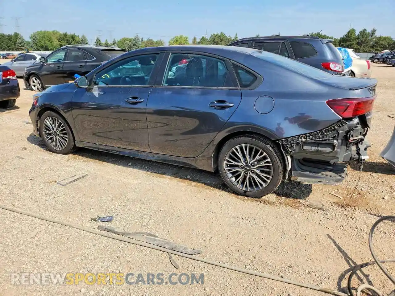 2 Photograph of a damaged car 3KPF54AD4PE679230 KIA FORTE 2023