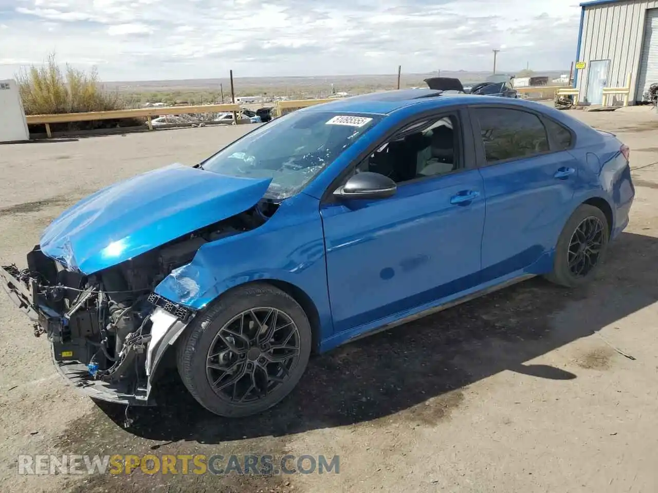 1 Photograph of a damaged car 3KPF54AD5PE528669 KIA FORTE 2023
