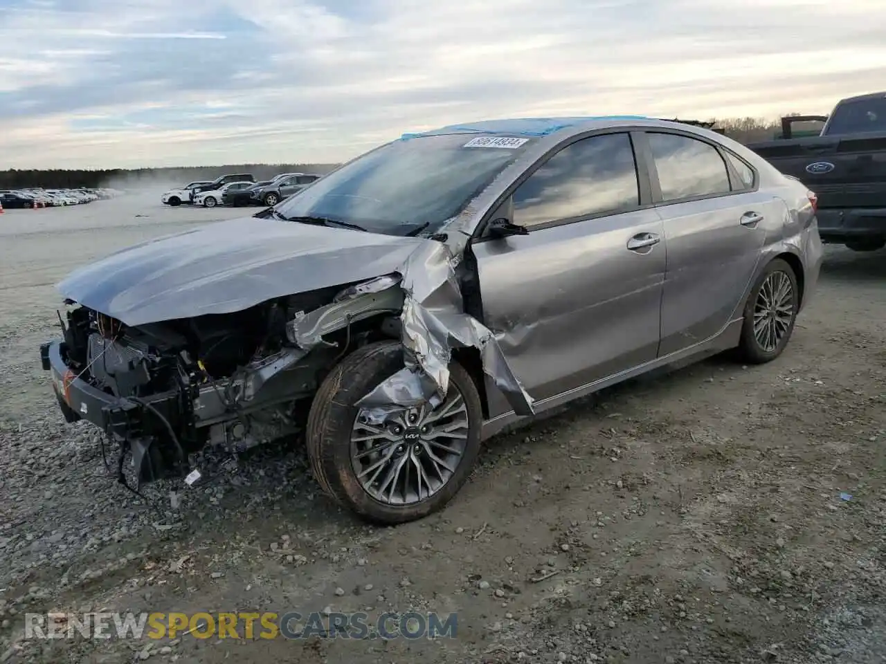 1 Photograph of a damaged car 3KPF54AD5PE628254 KIA FORTE 2023