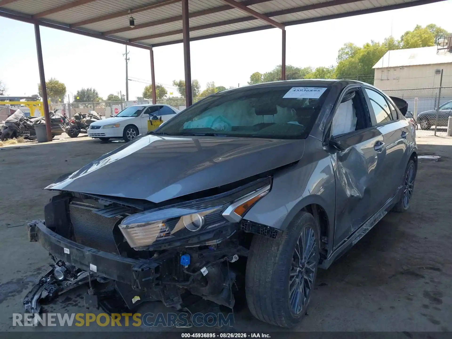 2 Photograph of a damaged car 3KPF54AD5PE647306 KIA FORTE 2023