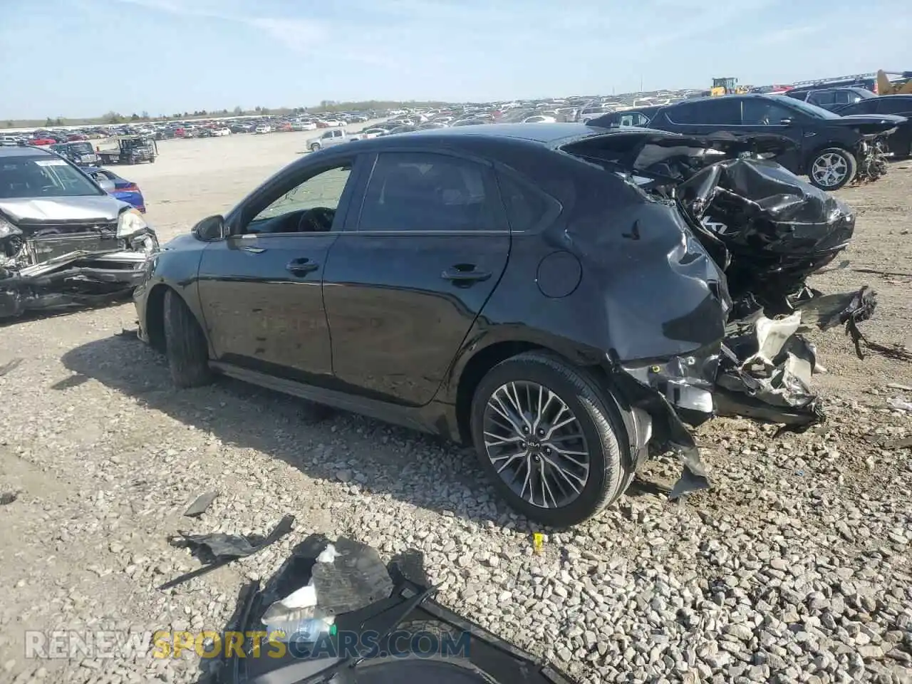 2 Photograph of a damaged car 3KPF54AD5PE668933 KIA FORTE 2023