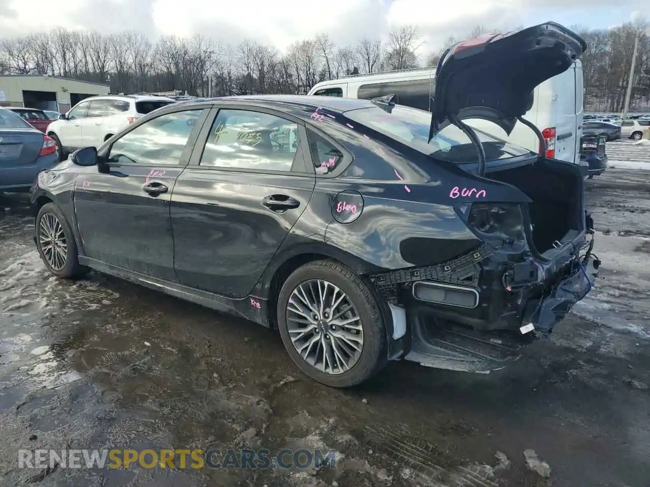 2 Photograph of a damaged car 3KPF54AD5PE674005 KIA FORTE 2023