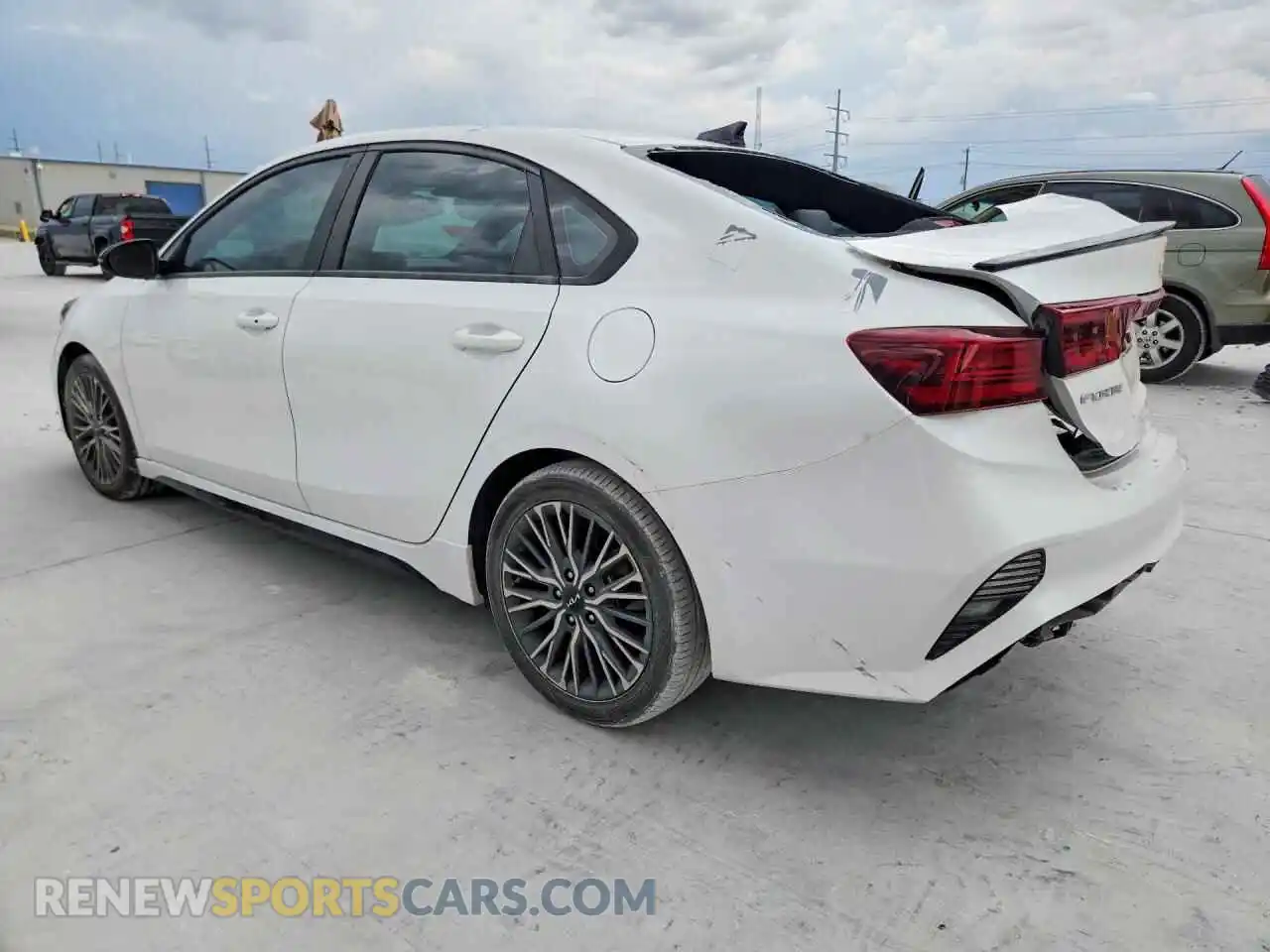 2 Photograph of a damaged car 3KPF54AD6PE553368 KIA FORTE 2023