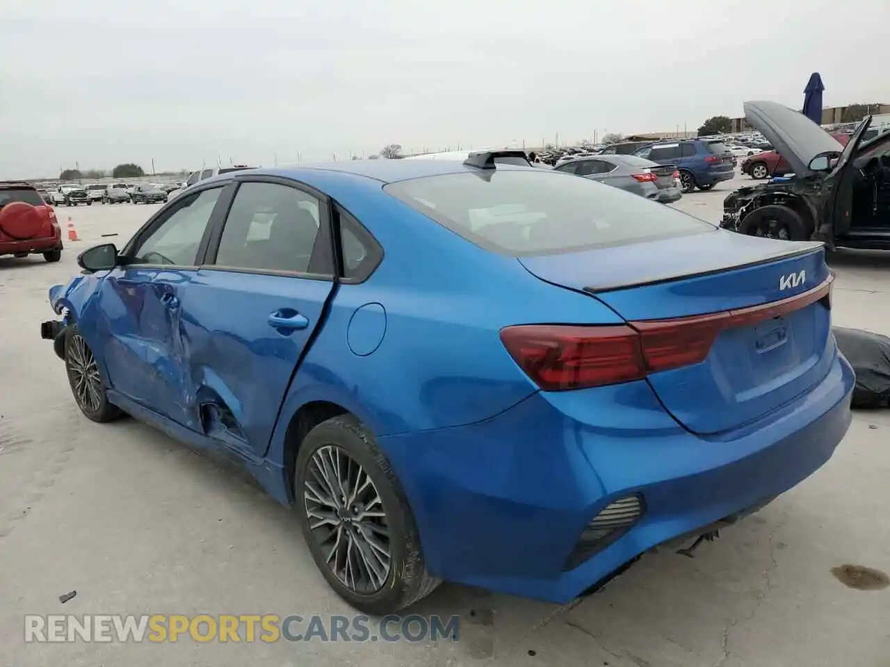 2 Photograph of a damaged car 3KPF54AD6PE571014 KIA FORTE 2023