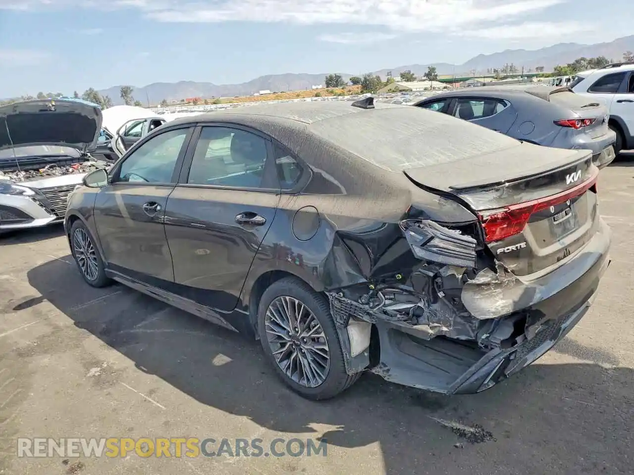 2 Photograph of a damaged car 3KPF54AD6PE653373 KIA FORTE 2023