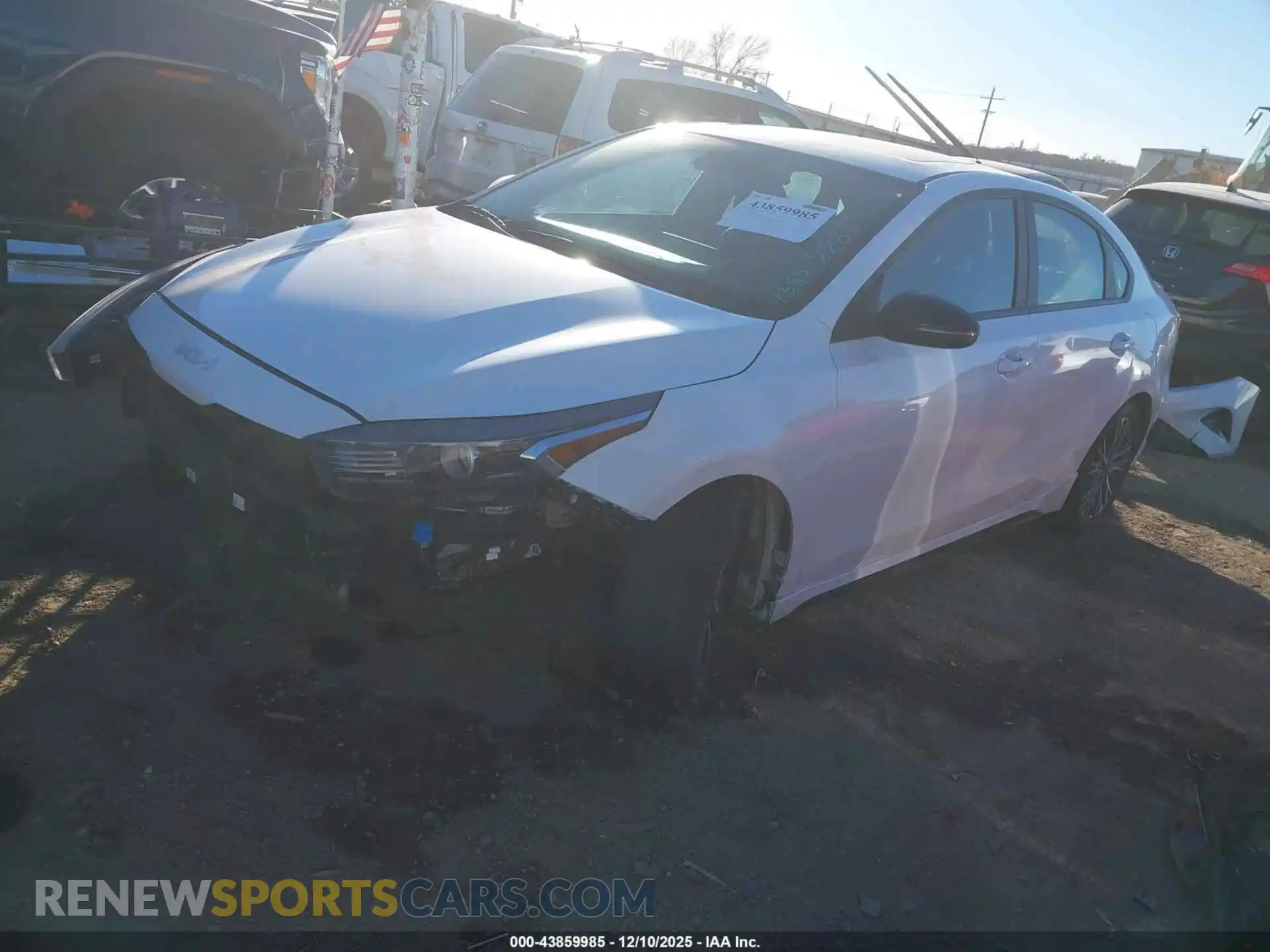 2 Photograph of a damaged car 3KPF54AD6PE689953 KIA FORTE 2023