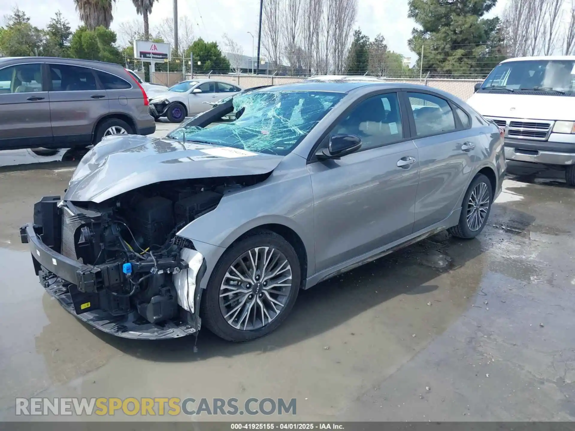 2 Photograph of a damaged car 3KPF54AD7PE522131 KIA FORTE 2023