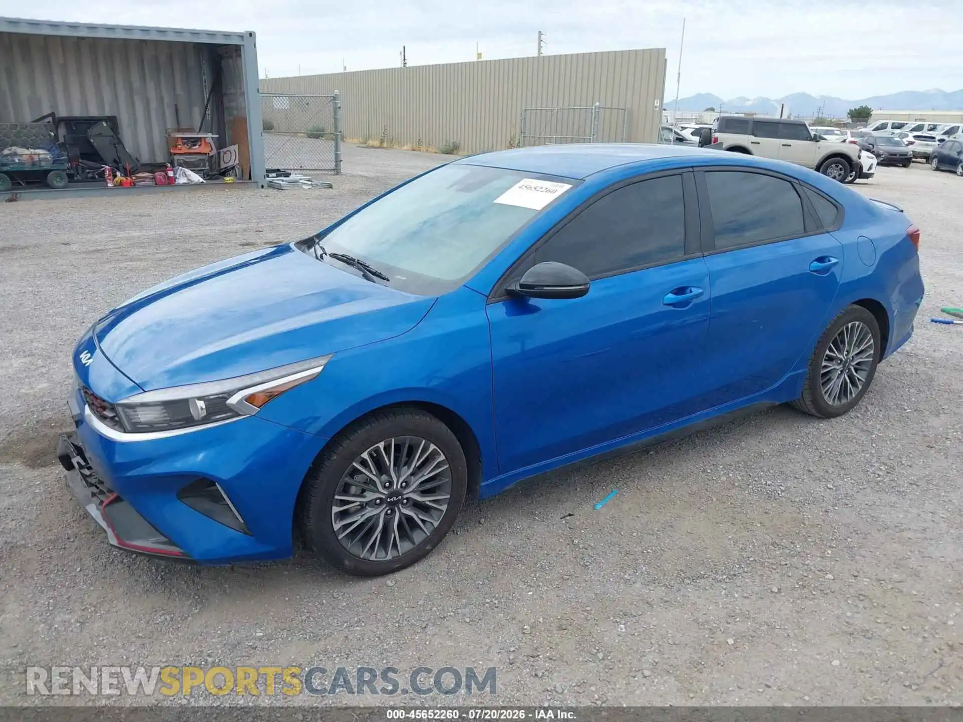 2 fotografías del automóvil dañado 3KPF54AD7PE531606 KIA FORTE 2023