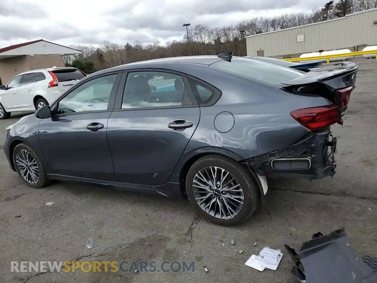 2 fotografías del automóvil dañado 3KPF54AD7PE559292 KIA FORTE 2023