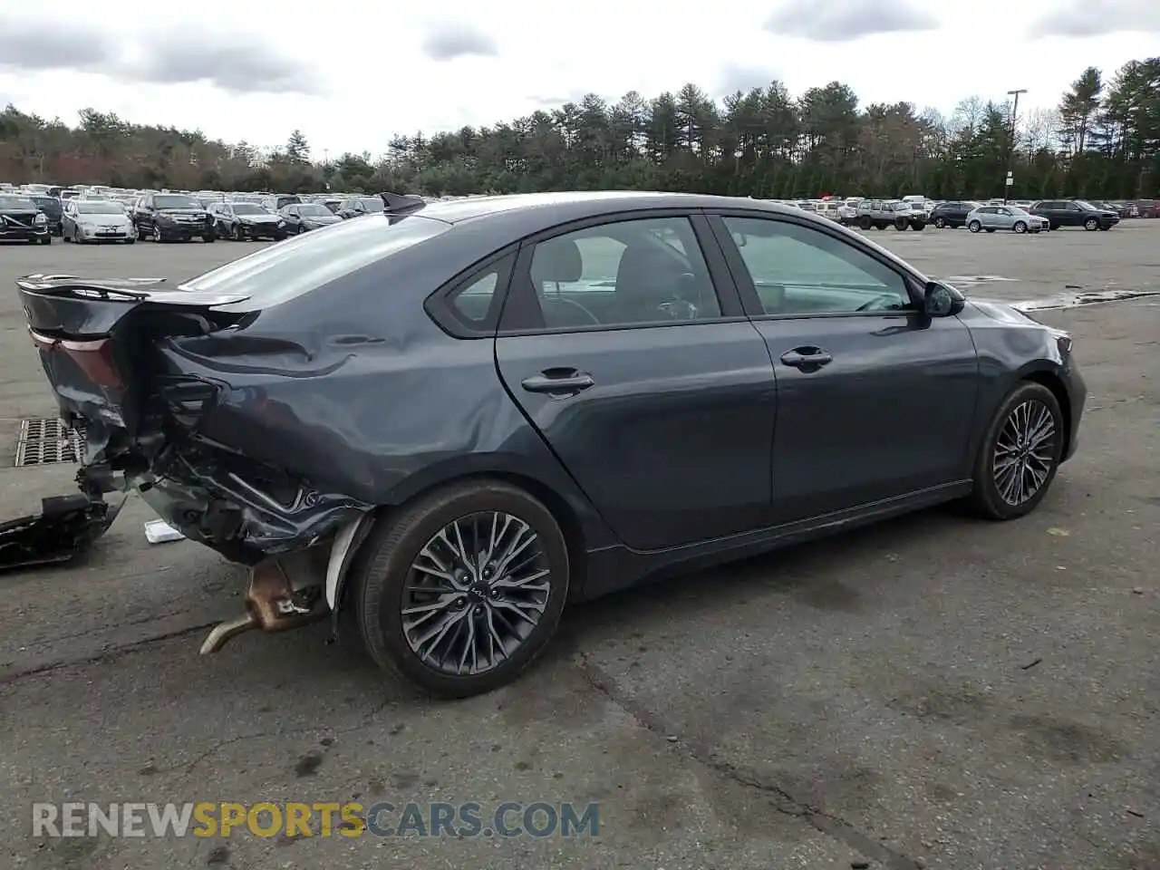 3 fotografías del automóvil dañado 3KPF54AD7PE559292 KIA FORTE 2023