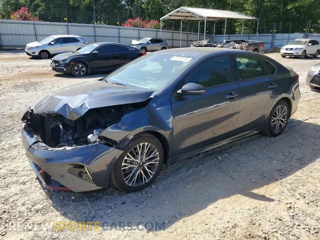 1 Photograph of a damaged car 3KPF54AD7PE567229 KIA FORTE 2023
