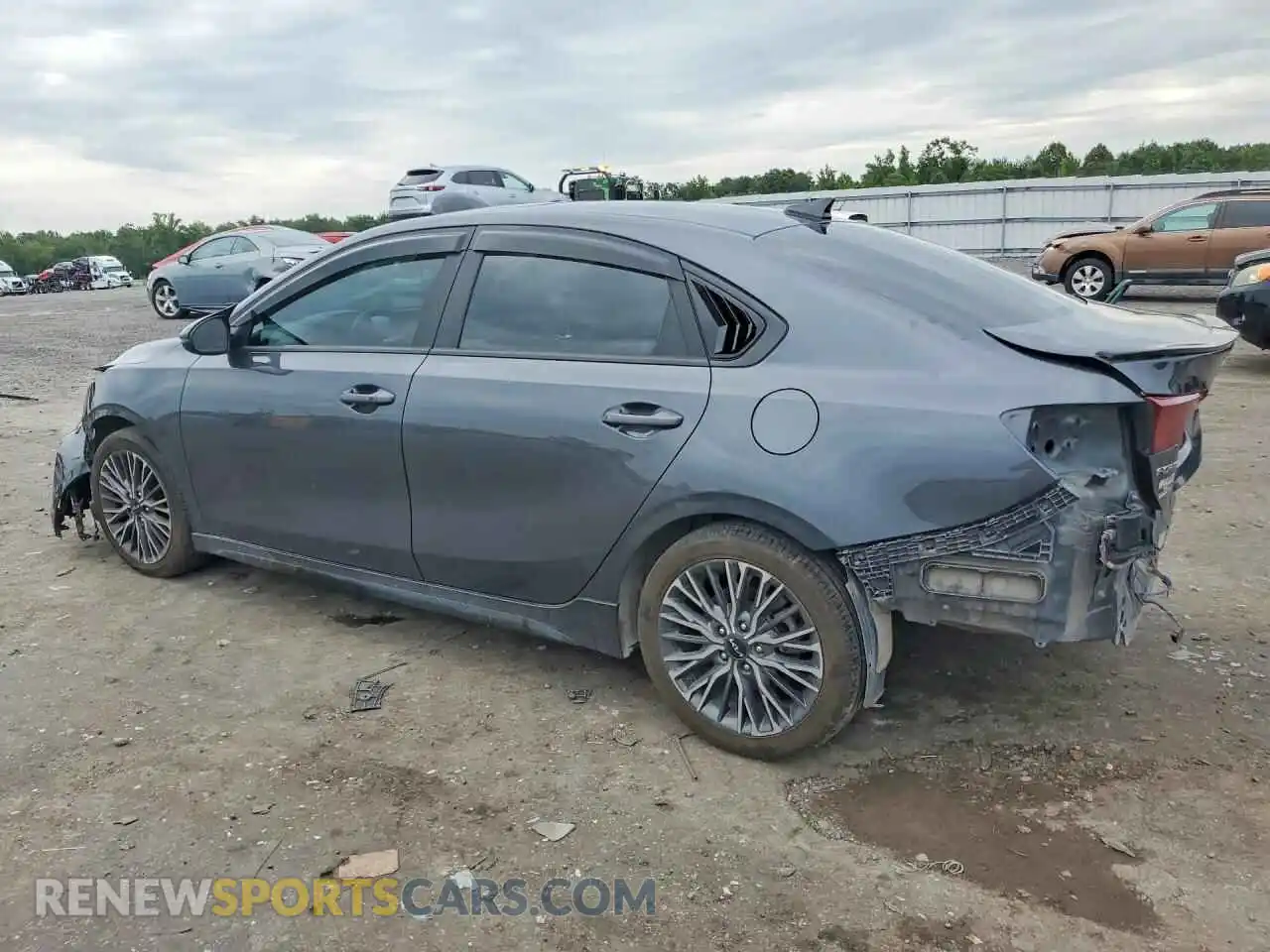 2 Photograph of a damaged car 3KPF54AD7PE587805 KIA FORTE 2023
