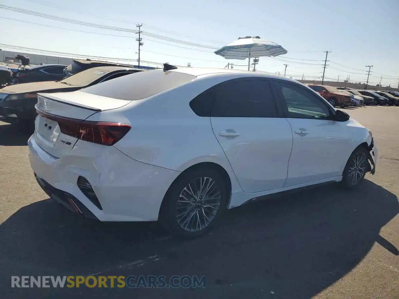 3 Photograph of a damaged car 3KPF54AD7PE602836 KIA FORTE 2023
